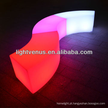 China Manufactuer Living Color Alterar LED Snake Bar Assento